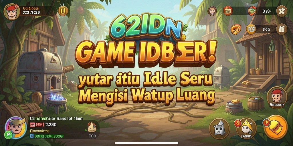 Screenshot gameplay yang menggambarkan aksi seru di 62IDN.