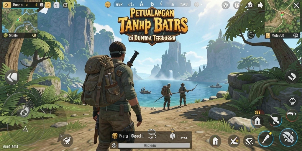 Tampilan gameplay <strong>66K</strong> yang menakjubkan di dunia terbuka.