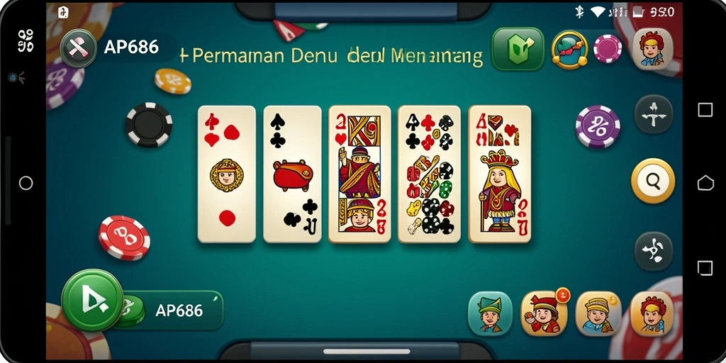Tampilan menarik gameplay Domino di AP686.