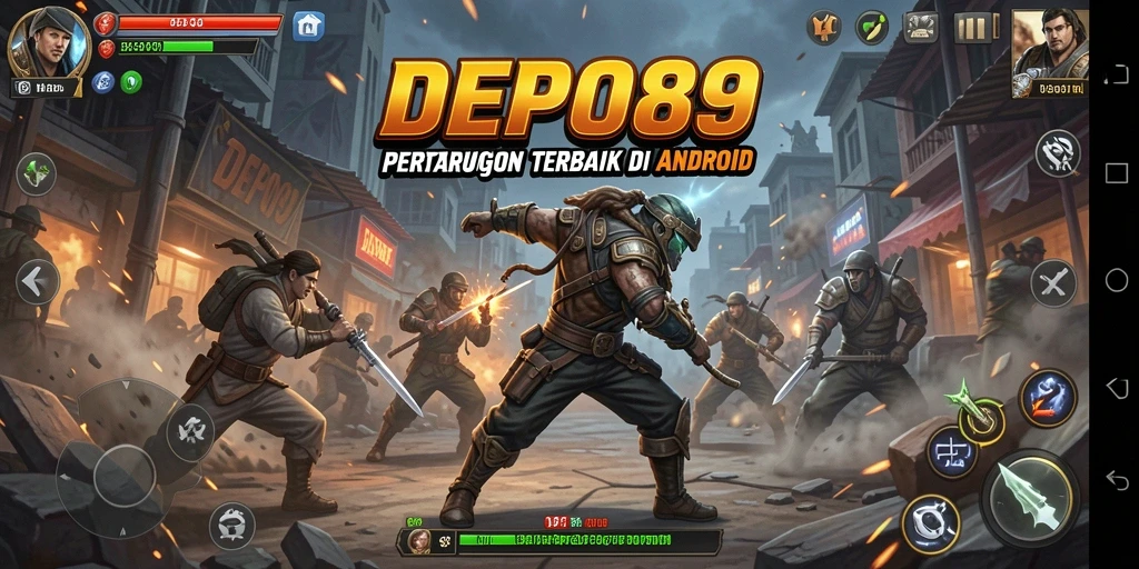 Gameplay menarik di arena pertarungan DEPO89.