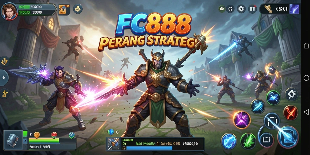 Tampilan menarik dari gameplay FC888 yang menonjolkan strategi terbaik.