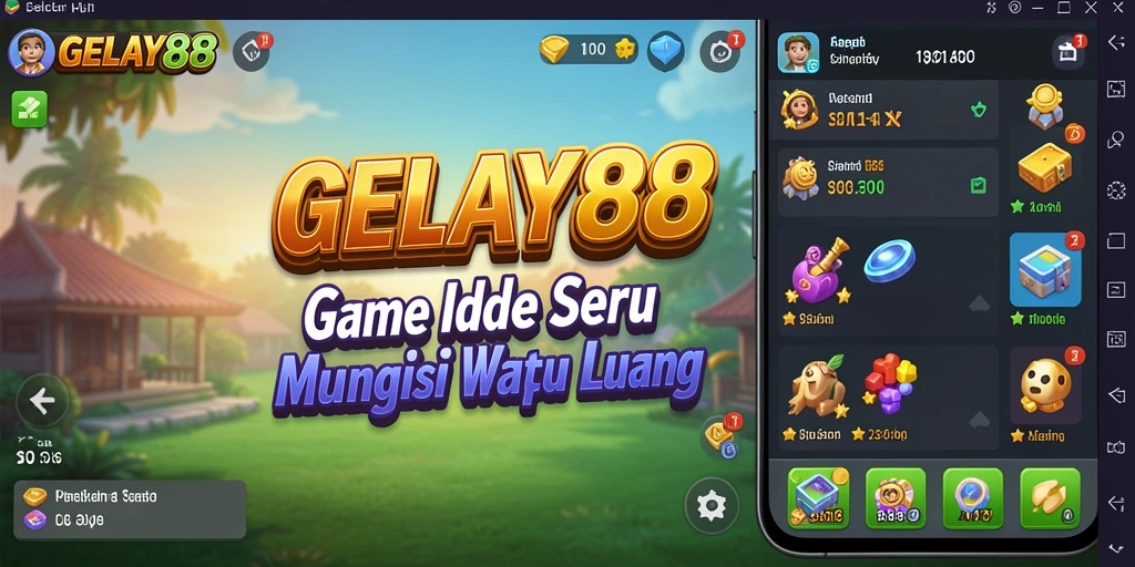 Tampilan gameplay seru dan santai dari GELAY88.