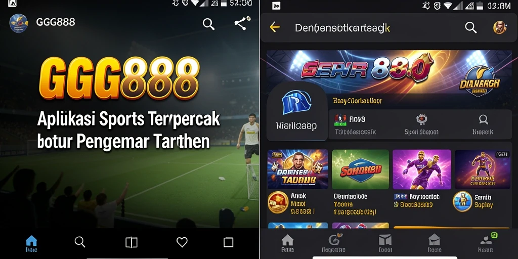 Tampilan gameplay GGG888 yang menarik dan interaktif untuk taruhan olahraga.