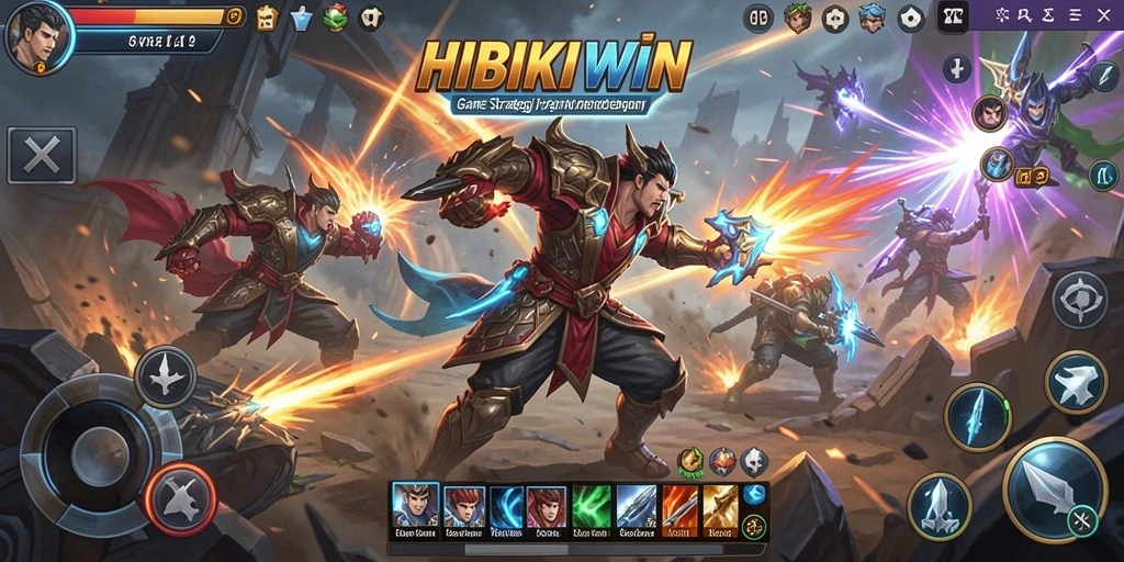 Gameplay SLG yang seru dan menegangkan di HIBIKIWIN.