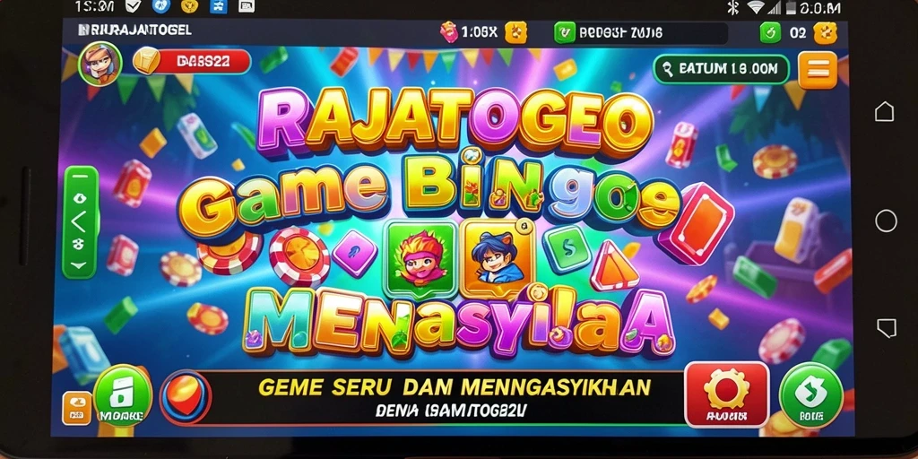 Tampilan gameplay menarik dari RAJATOGEL saat bermain Bingo.