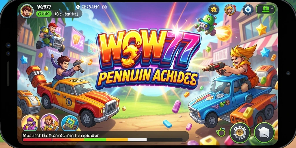 Tampilan gameplay WOW77 yang seru dengan grafis menarik.
